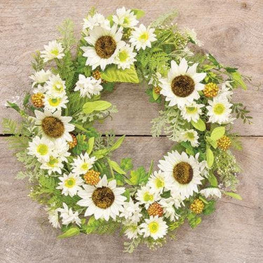 Sunflower & Berries Wreath - The Fox Decor